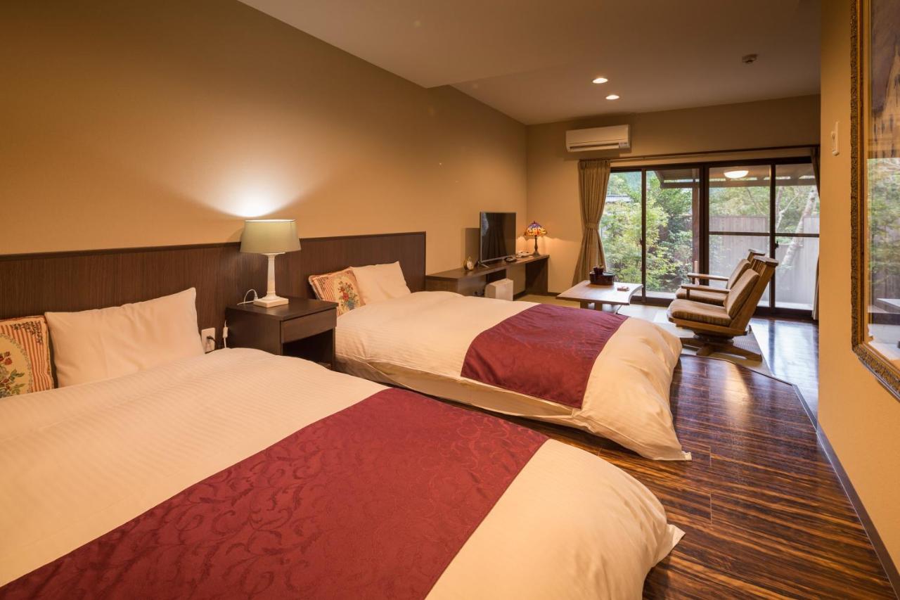 Yufuin Ryokan Dining Kitchen Zen ภายนอก รูปภาพ