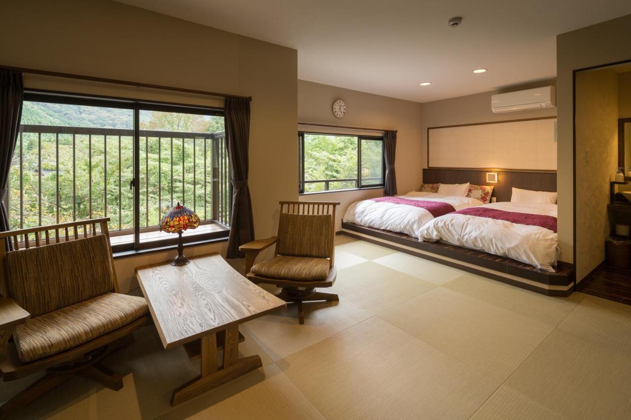 Yufuin Ryokan Dining Kitchen Zen ภายนอก รูปภาพ